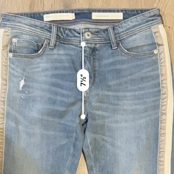 Pilcro and the Letterpress Slim Boyfriend Jeans Size 27 - Picture 11 of 14